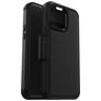 OtterBox Strada iPhone 14 Pro Max Hülle Echtes Leder Klapphülle - Schwarz