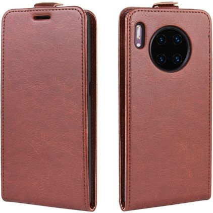 Mobigear Huawei Mate 30 Pro Hülle Flipcase - Braun