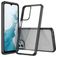 Mobigear Crystal Samsung Galaxy A23 Hardcase Backcover - Transparent / Schwarz