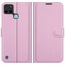 Mobigear Classic Realme C25Y Hülle Klapphülle Geldbörse - Pink