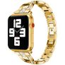 Mobigear Prague Edelstahl Apple Watch Armband Faltschließe - 49/46/45/44 mm - Gold