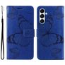 Mobigear Butterfly Samsung Galaxy A26 Hülle Klapphülle Geldbörse - Blau