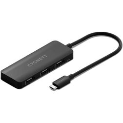Cygnett Unite 3-in-1 USB-C auf HDMI Hub 0,15 m - Schwarz