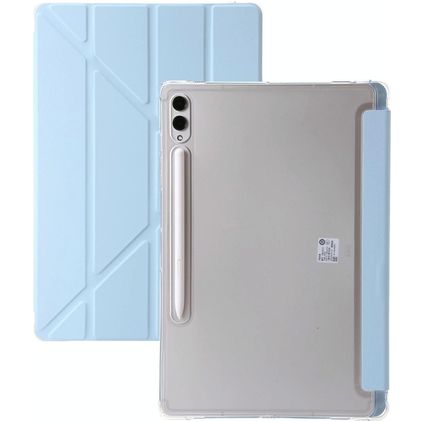 Mobigear Origami Samsung Galaxy Tab S11 Hülle Klapphülle - Ice Blue