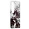 Mobigear Marble Xiaomi Mi 10 Hülle Flexibles TPU Backcover - Schwarz / Weiß