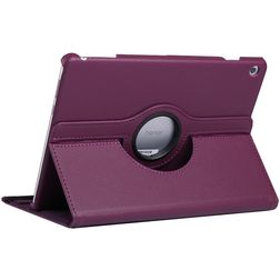 Mobigear DuoStand Huawei MediaPad T5 10.1 Hülle Drehbare Klapphülle - Lila