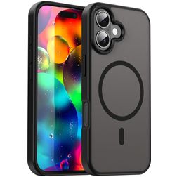 Mobigear Shockproof iPhone 17 MagSafe Hülle Hardcase Backcover - Schwarz