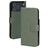 Mobiparts Classic Wallet iPhone 17 Pro Max MagSafe Hülle Klapphülle - Stone Green