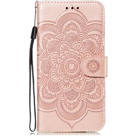 Mobigear Mandala iPhone 11 Hülle Klapphülle Geldbörse - Roségold