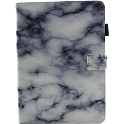 Mobigear Marble iPad 6 (2018) Hülle Klapphülle - White Marble