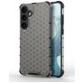 Mobigear Honeycomb Samsung Galaxy S24 Plus Hülle Hardcase Backcover Stoßfest - Schwarz