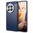 Mobigear Brushed Slim OnePlus 13 Hülle Flexibles TPU Backcover - Blau