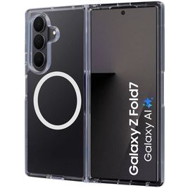 Mobiparts Hardcover Durchsichtig Samsung Galaxy Z Fold 7 MagSafe Hülle Hardcase Backcover - Transparent