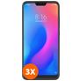 Mobigear Xiaomi Redmi Note 6 Pro Panzerglas Gehärtetes Glas Displayschutz - Hüllenfreundlich (3er Pack)