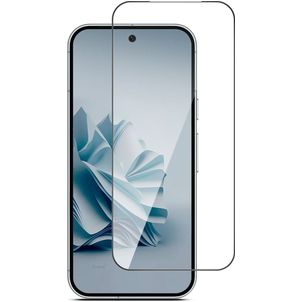 Mobigear Premium Google Pixel 9 Pro Panzerglas Gehärtetes Glas Displayschutz - Hüllenfreundlich - Schwarz