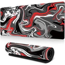Mobigear Anti-Slip Mauspad - 40 x 90 CM - Abstract Fluid 1