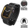 Catalyst Waterproof Case Silikon Apple Watch - 41 mm Armband Klappschließe - Schwarz
