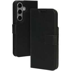 Mobiparts Classic Wallet Samsung Galaxy S24 Hülle Klapphülle Geldbörse - Schwarz