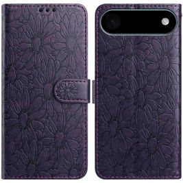 Mobigear Flowers iPhone Air Hülle Klapphülle Geldbörse - Lila