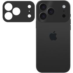 Mobilize iPhone 17 Pro Max Panzerglas Gehärtetes Glas Kamera Schutz - Hüllenfreundlich - Schwarz