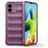 Mobigear Bumpy Xiaomi Redmi A1 4G Hülle Flexibles TPU Backcover - Lila
