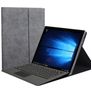Mobigear Envelope Microsoft Surface Pro 6 Hülle Klapphülle - Grau