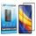 Mobigear Premium POCO X3 Pro Panzerglas Gehärtetes Glas Displayschutz - Hüllenfreundlich - Schwarz