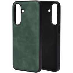 Mobiparts Classic Samsung Galaxy A27 MagSafe Hülle TPU,Kunstleder Backcover - Emerald Green