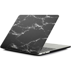Mobigear Marble MacBook Pro 16 Zoll (2019-2020) Hardcase Hülle MacBook Case - Schwarz - Model A2141