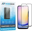 Mobigear Premium Samsung Galaxy A25 Panzerglas Gehärtetes Glas Displayschutz - Hüllenfreundlich - Schwarz
