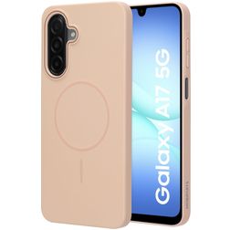 Mobiparts Slim Line Samsung Galaxy A17 MagSafe Hülle Hardcase Backcover - Dune Sand