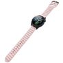 Mobigear Bumpy Silikon Smartwatch Armband Dornschließe - 22-mm-Universalanschluss - Pink