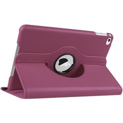Mobigear DuoStand iPad Mini 4 (2015) Hülle Drehbare Klapphülle - Lila