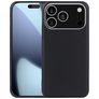 Mobigear Basics iPhone 17 Pro Hülle Flexibles TPU Backcover - Schwarz