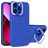 Mobigear Cube iPhone 14 Hülle Hardcase Backcover mit Ständer - Blau
