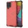 Mobigear Honeycomb Samsung Galaxy M53 Hülle Hardcase Backcover Stoßfest - Rot