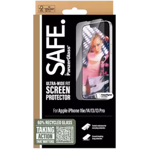 SAFE by PanzerGlass Ultra-Wide-Fit iPhone 13 Pro Panzerglas Gehärtetes Glas Displayschutz - Hüllenfreundlich