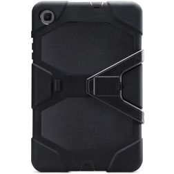 Xccess Survivor Essential Samsung Galaxy Tab S6 Lite Hülle Kunststoff,Silikon Backcover + Ständer - Schwarz