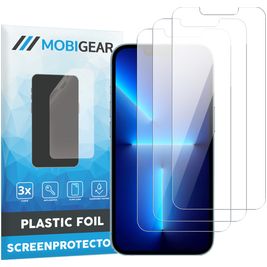 Mobigear iPhone 13 Displayschutz Schutzfolie - Hüllenfreundlich (3er Pack)