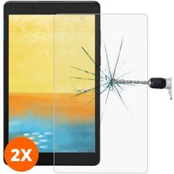 Mobigear Lenovo Tab E8 Panzerglas Gehärtetes Glas Displayschutz - Hüllenfreundlich (2er Pack)