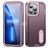 Mobigear Rugged Stand iPhone 14 Hülle Hardcase Backcover Stoßfest mit Ständer - Lila