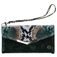 Mobilize Gelly Velvet iPhone 12 Hülle Abnehmbare 2in1 Clutch - Green Snake