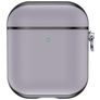 Valenta Snap Apple AirPods 2 Hülle Echtes Leder - Lila