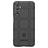 Mobigear Rugged Shield Samsung Galaxy A24 Hülle Flexibles TPU Backcover Stoßfest - Schwarz