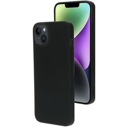Mobiparts iPhone 14 Plus Silikon Hülle Backcover - Schwarz