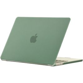 Mobigear Matte MacBook Air 15 Zoll (2023-2026) Hardcase Hülle MacBook Case - Grün - Model A2941 / A3114 / A3241 / A3448