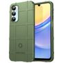 Mobigear Rugged Shield Samsung Galaxy A16 Hülle Flexibles TPU Backcover Stoßfest - Grün