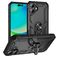 Mobigear Armor Ring iPhone 17 Hülle Hardcase Backcover Stoßfest mit Ringhalter - Schwarz