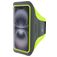 Mobiparts Comfort Fit Handyhalterung Joggen iPhone 16 Sporthülle Neopren Sportarmband - Neon Green