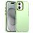 Mobigear Crystal iPhone 18 Hülle Hardcase Backcover - Grün